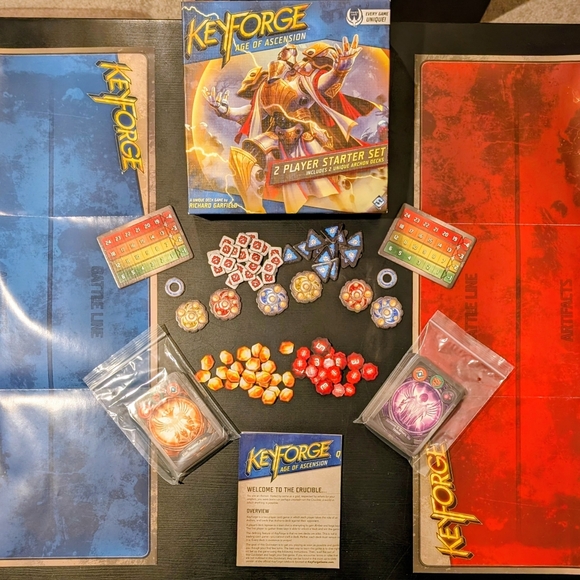 KeyForge Age of Ascension 2 Player Starter Set + 14 Booster Decks - Picture 3 of 7